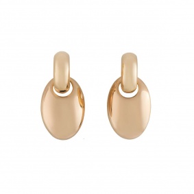 Yellow Gold Hoop Earrings